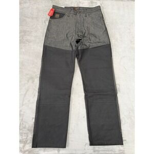 Filson x Wrangler Adventure Jeans Mens 32x32 Black Indigo Denim Relaxed New NWT
